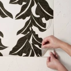 Botanical Leaf Peel And Stick Wallpaper Black/White - Opalhouse™ Designed With Jungalow™ 8 Botanical Leaf Peel And Stick Wallpaper Black/White - Opalhouse™ Designed With Jungalow™ -Selected Home Furnishings Store GUEST 3095b8ff 6f52 48aa 8a4a 02a4870ccbf4