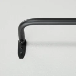 French Return Curtain Rod Matte Black - Hearth & Hand™ With Magnolia 10 French Return Curtain Rod Matte Black - Hearth & Hand™ With Magnolia -Selected Home Furnishings Store GUEST 322942d4 86c2 4c85 b4c3 86878fb7b8b0