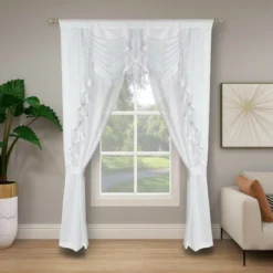 Kate Aurora Ultra Glam Beaded Sparkly Sheer Window In A Bag Curtain Set 15 Kate Aurora Ultra Glam Beaded Sparkly Sheer Window In A Bag Curtain Set -Selected Home Furnishings Store GUEST 32971de1 d498 4e50 9253 b1bfe8b1e4cc