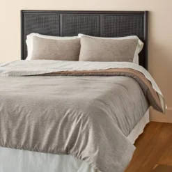 3pc Heathered Stripe Duvet Cover Bedding Set Brown - Hearth & Hand™ With Magnolia 13 3pc Heathered Stripe Duvet Cover Bedding Set Brown - Hearth & Hand™ With Magnolia -Selected Home Furnishings Store GUEST 343e0d9a 4d67 4d3b a8fe 90dae325a9a6