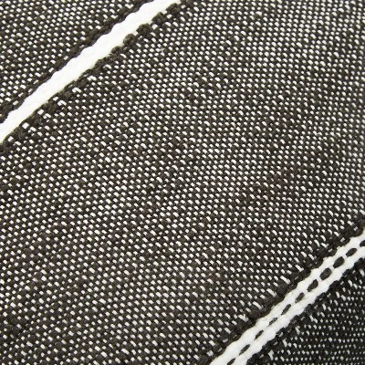 14"x20" Stripe Pattern Throw Pillow Dark Gray/White/Beige - Hearth & Hand™ With Magnolia 4 14"x20" Stripe Pattern Throw Pillow Dark Gray/White/Beige - Hearth & Hand™ With Magnolia - Image 2