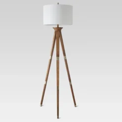 Oak Wood Tripod Floor Lamp Dark Brown - Threshold™ 23 Oak Wood Tripod Floor Lamp Dark Brown - Threshold™ -Selected Home Furnishings Store GUEST 35d9bf1b 7636 4291 92cf a74dbbfc9517