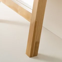 71" Standing Wood Framed Mirror Natural - Hearth & Hand™ With Magnolia 8 71" Standing Wood Framed Mirror Natural - Hearth & Hand™ With Magnolia -Selected Home Furnishings Store GUEST 35db195e 7987 4933 82c1 b2b22975adb3