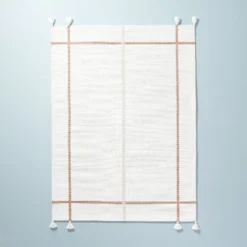 Bold Cross Stripes Tassel Rug Cream/Tan - Hearth & Hand™ With Magnolia 15 Bold Cross Stripes Tassel Rug Cream/Tan - Hearth & Hand™ With Magnolia -Selected Home Furnishings Store GUEST 3630ef84 b701 4a81 b546 9f6450d0c0e1