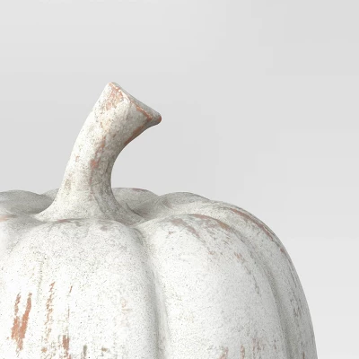 Extra Large Tall Ceramic Pumpkin - Threshold™ 4 Extra Large Tall Ceramic Pumpkin - Threshold™ - Image 2