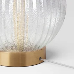 Small Ribbed Glass Lamp Base Clear - Threshold™ 9 Small Ribbed Glass Lamp Base Clear - Threshold™ -Selected Home Furnishings Store GUEST 3afd392d 594c 4005 9b08 cc2e50aa3c8c