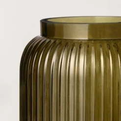 Ribbed Glass Jug Vase Dark Green - Hearth & Hand™ With Magnolia 9 Ribbed Glass Jug Vase Dark Green - Hearth & Hand™ With Magnolia -Selected Home Furnishings Store GUEST 3b88faa0 254e 4d08 85ce bee525d3cdd2