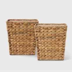 Light Weave Wastebasket Natural - Threshold™ 11 Light Weave Wastebasket Natural - Threshold™ -Selected Home Furnishings Store GUEST 3bc675e6 5665 41bd 8dca f21123a12d02