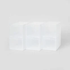 Small Stackable Bins Front Opening Clear Plastic - Brightroom™ 11 Small Stackable Bins Front Opening Clear Plastic - Brightroom™ -Selected Home Furnishings Store GUEST 3c949385 7473 4475 8c8a 9fa49d23bd71