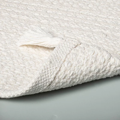 Tonal Bath Rug Sour Cream - Hearth & Hand™ With Magnolia 5 Tonal Bath Rug Sour Cream - Hearth & Hand™ With Magnolia - Image 3
