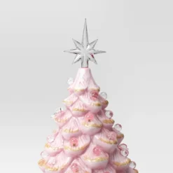 14" Christmas Vintage Pink With Gold Foil Ceramic Tree - Wondershop™ 7 14" Christmas Vintage Pink With Gold Foil Ceramic Tree - Wondershop™ -Selected Home Furnishings Store GUEST 3f553cf4 f9ee 4ebe 8be1 557d4c310898