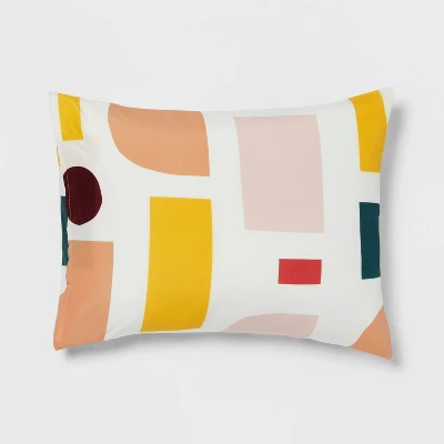 Savor Microfiber Reversible Comforter & Sheets Set Pink/Off White/Green - Room Essentials™ 6 Savor Microfiber Reversible Comforter & Sheets Set Pink/Off White/Green - Room Essentials™ - Image 4