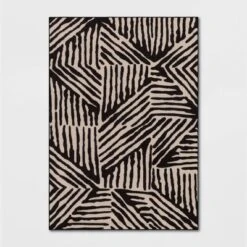 Abstract Lines Rug Black/Tan - Threshold™ 11 Abstract Lines Rug Black/Tan - Threshold™ -Selected Home Furnishings Store GUEST 43f5ce06 5a0c 455c 8ca2 29507ec11d70