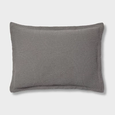 8pc Matelasse Medallion Comforter & Sheet Bedding Bundle - Threshold™ 7 8pc Matelasse Medallion Comforter & Sheet Bedding Bundle - Threshold™ - Image 5