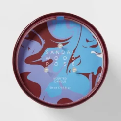 28oz Glass Sandalwood Rose Candle Burgundy - Opalhouse™ 7 28oz Glass Sandalwood Rose Candle Burgundy - Opalhouse™ -Selected Home Furnishings Store GUEST 44dfd8e3 508e 4243 a6bb 4bb1c2bed4a3