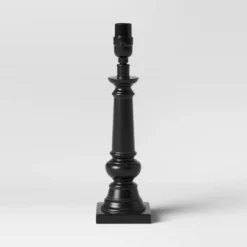 Column Small Lamp Base Black - Threshold 6 Column Small Lamp Base Black - Threshold -Selected Home Furnishings Store GUEST 457019b8 045e 4da5 bfd4 e5e7bc08ec39