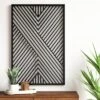Geometric MDF Wood Wall Panel Black - Project 62™ 2 Geometric MDF Wood Wall Panel Black - Project 62™ -Selected Home Furnishings Store GUEST 46492091 0da3 455d 8ba0 091f60f495c2