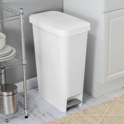 11gal Slim Step Trash Can - Brightroom™ 5 11gal Slim Step Trash Can - Brightroom™ - Image 3