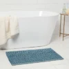 20"x32" Mixed Texture Chenille Bath Rug Teal Blue - Threshold™ 2 20"x32" Mixed Texture Chenille Bath Rug Teal Blue - Threshold™ -Selected Home Furnishings Store GUEST 47b39fa4 fe8c 4227 b94b 114b7843660e
