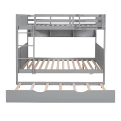 Separable Full-Over-Full Bunk Bed With Twin Size Trundle And Bookshelf - ModernLuxe 17 Separable Full-Over-Full Bunk Bed With Twin Size Trundle And Bookshelf - ModernLuxe -Selected Home Furnishings Store GUEST 486a3158 47da 42ac b582 f661dd8ac486