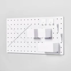 Pegboard Set White - Brightroom™ 11 Pegboard Set White - Brightroom™ -Selected Home Furnishings Store GUEST 4873a135 d21c 4768 813e b7ddb19ef41f