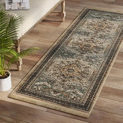 Floral Woven Accent Rug - Threshold 3 Floral Woven Accent Rug - Threshold