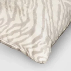 Velvet Jacquard Zebra Lumbar Throw Pillow - Threshold™ 7 Velvet Jacquard Zebra Lumbar Throw Pillow - Threshold™ -Selected Home Furnishings Store GUEST 4e0909c6 5960 4917 9d53 b5ab55a3111d
