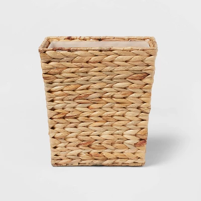 Light Weave Wastebasket Natural - Threshold™ 6 Light Weave Wastebasket Natural - Threshold™ - Image 4