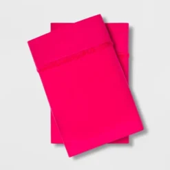 Solid Percale Cotton Pillowcase Set - Opalhouse