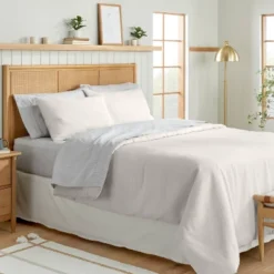 Tonal Stripe Comforter & Sham Set - Hearth & Hand™ With Magnolia 7 Tonal Stripe Comforter & Sham Set - Hearth & Hand™ With Magnolia -Selected Home Furnishings Store GUEST 565e5f30 392b 44fb ae24 5602aafaf09c