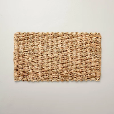 Basket Weave Jute Doormat Natural - Hearth & Hand™ With Magnolia 5 Basket Weave Jute Doormat Natural - Hearth & Hand™ With Magnolia - Image 3