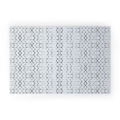 Becky Bailey Shibori Diamonds Looped Vinyl Welcome Mat - Society6 7 Becky Bailey Shibori Diamonds Looped Vinyl Welcome Mat - Society6 - Image 5