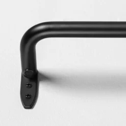 French Return Curtain Rod Matte Black - Hearth & Hand™ With Magnolia 11 French Return Curtain Rod Matte Black - Hearth & Hand™ With Magnolia -Selected Home Furnishings Store GUEST 5987b0dc 45b5 499b b3b8 5ff71a48bb8d