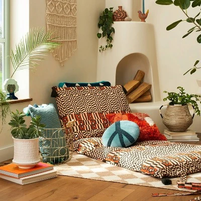 Small Basket With Woven Handle Natural Brown - Opalhouse™ Designed With Jungalow™ 3 Small Basket With Woven Handle Natural Brown - Opalhouse™ Designed With Jungalow™