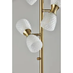 Nina Floor Lamp Antique Brass (Includes LED Light Bulb) - Adesso 7 Nina Floor Lamp Antique Brass (Includes LED Light Bulb) - Adesso -Selected Home Furnishings Store GUEST 59ee9ad4 d931 4a70 94c8 12ef6f7c6d3c