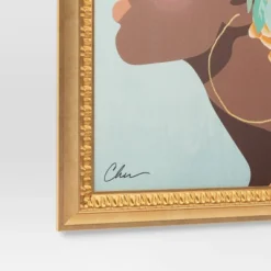 24" X 30" Floral Dream By Nikki Chu Vintage Canvas Board Gold - Threshold™ 7 24" X 30" Floral Dream By Nikki Chu Vintage Canvas Board Gold - Threshold™ -Selected Home Furnishings Store GUEST 5a042000 aaac 4e72 a3dc a07d331687a2