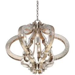 Possini Euro Design Ornament Aged Silver Gold Bronze Chandelier 23 1/4" Wide Industrial 6-Light Fixture For Dining Room Foyer Kitchen Island Entryway 15 Possini Euro Design Ornament Aged Silver Gold Bronze Chandelier 23 1/4" Wide Industrial 6-Light Fixture For Dining Room Foyer Kitchen Island Entryway -Selected Home Furnishings Store GUEST 5a33b096 84dc 4a34 b28a 9f0d599b115f