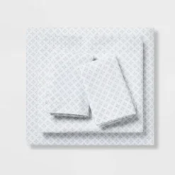 7pc Medallion Comforter Bedding Set With Sheets Blue - Threshold™ 11 7pc Medallion Comforter Bedding Set With Sheets Blue - Threshold™ -Selected Home Furnishings Store GUEST 5b827508 e355 4b0a a9b2 2ac239fdbd5c