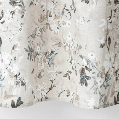 Neutral Floral Shower Curtain - Threshold™ 4 Neutral Floral Shower Curtain - Threshold™ - Image 2