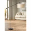 Possini Euro Design Industrial Floor Lamp Adjustable Arm 62.5" Tall Oiled Bronze Metal Light Brown Linen Drum Shade For Living Room Reading 1 Possini Euro Design Industrial Floor Lamp Adjustable Arm 62.5" Tall Oiled Bronze Metal Light Brown Linen Drum Shade For Living Room Reading -Selected Home Furnishings Store GUEST 5db3ac63 b09f 4295 a1f4 265db96e9f74
