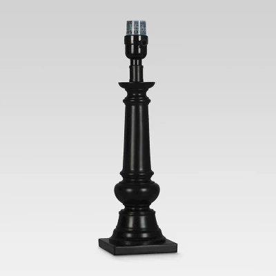 Column Small Lamp Base Black - Threshold 5 Column Small Lamp Base Black - Threshold - Image 3
