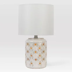 Diamond Cutout Table Lamp With Lit Base - Opalhouse™ 10 Diamond Cutout Table Lamp With Lit Base - Opalhouse™ -Selected Home Furnishings Store GUEST 60da54ce 0527 407f a2b6 270a9b9bd46a