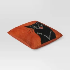 Fierce Cat Applique Cotton Velvet Square Halloween Throw Pillow - Threshold™ 8 Fierce Cat Applique Cotton Velvet Square Halloween Throw Pillow - Threshold™ -Selected Home Furnishings Store GUEST 60f46ce7 13d8 431c bd56 5f40c9e2aa79