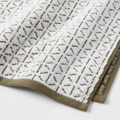 6pc Boho Bath Towels And Washcloths Set - Threshold™ 9 6pc Boho Bath Towels And Washcloths Set - Threshold™ - Image 7