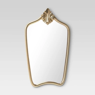 Gilded Decorative Wall Mirror Brass - Opalhouse™ 4 Gilded Decorative Wall Mirror Brass - Opalhouse™ - Image 2