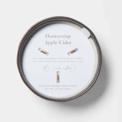 16oz Blackened Bowl Ceramic With Multi Woodwick And Dustcover Honeycrisp Apple Cider Candle Black - Threshold™ 9 16oz Blackened Bowl Ceramic With Multi Woodwick And Dustcover Honeycrisp Apple Cider Candle Black - Threshold™ -Selected Home Furnishings Store GUEST 662f18f4 1b1d 4e09 b36e c380ba647f31