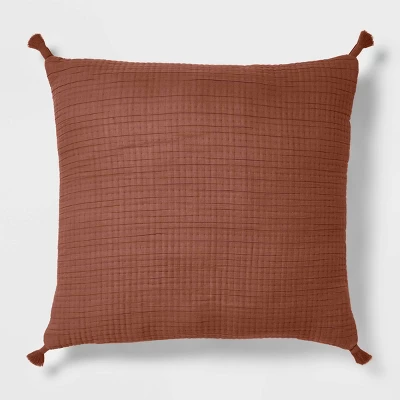 Euro Double Cloth Decorative Throw Pillow - Threshold™ 7 Euro Double Cloth Decorative Throw Pillow - Threshold™ - Image 5