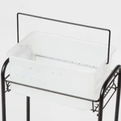 Bathroom Storage Cart Black - Room Essentials™ 7 Bathroom Storage Cart Black - Room Essentials™ -Selected Home Furnishings Store GUEST 675453d0 07b7 412f 82d7 9f5651c4fa58