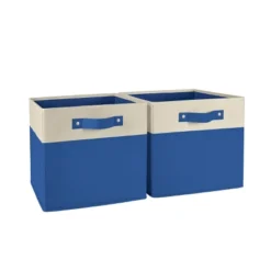 2pc Kids' 10.5" Two-Toned Folding Storage Bin Set - RiverRidge Home 27 2pc Kids' 10.5" Two-Toned Folding Storage Bin Set - RiverRidge Home -Selected Home Furnishings Store GUEST 67ff2a3e 483e 47b6 bbbf d3ff3cb9f26a