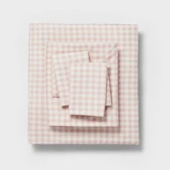 Dash Stripe Printed Microfiber Reversible Comforter & Sheets Set Ivory/Light Pink - Room Essentials™ 14 Dash Stripe Printed Microfiber Reversible Comforter & Sheets Set Ivory/Light Pink - Room Essentials™ -Selected Home Furnishings Store GUEST 68507cf3 a2b7 4bb8 a854 2dce462677a4